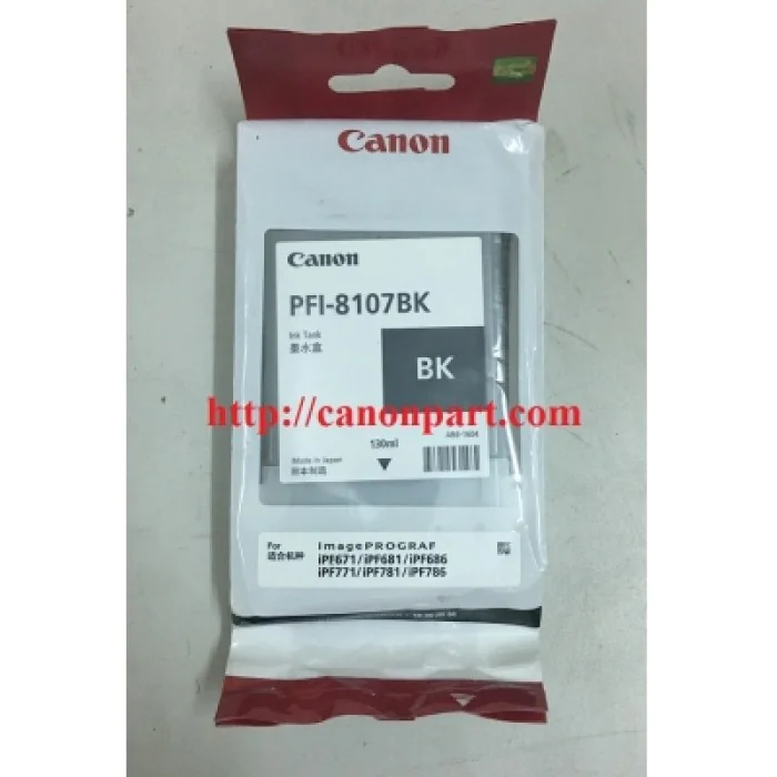 Hộp mực Canon PFI-8107BK Hộp mực Canon PFI-8107BK